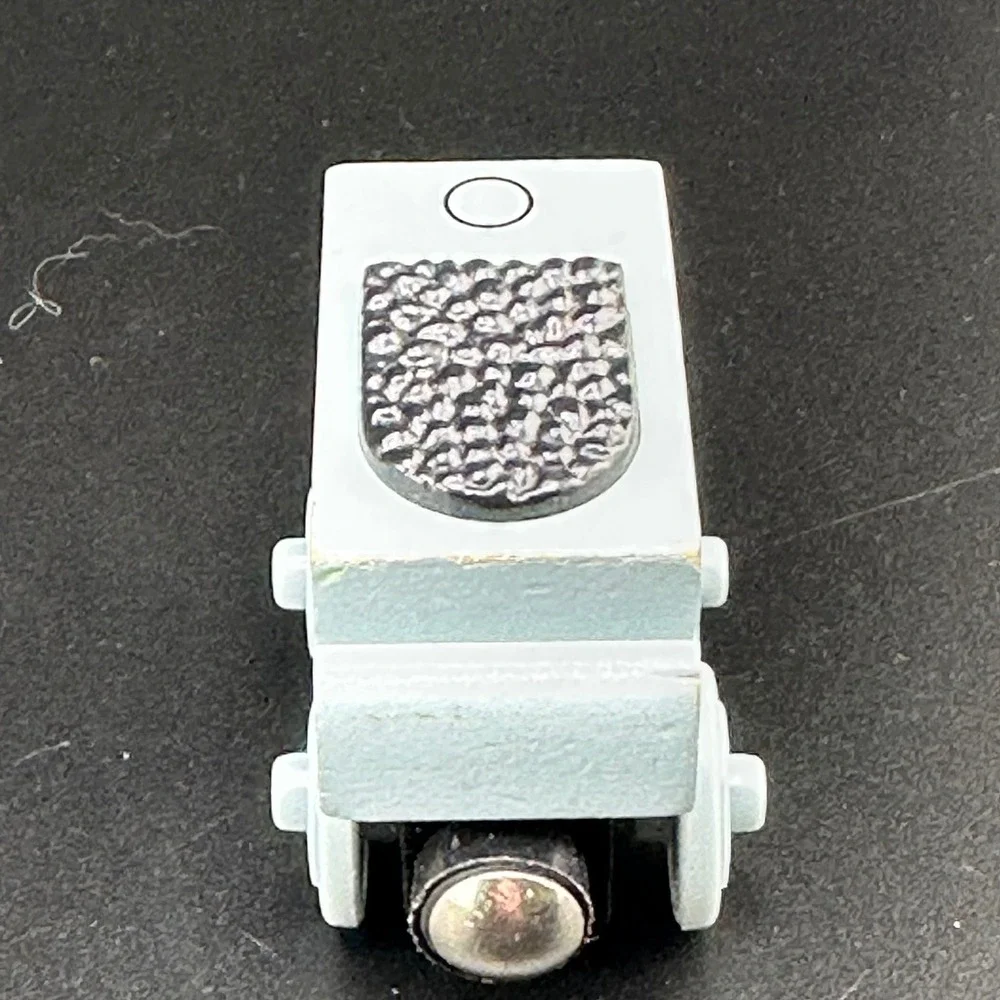 Thomas Wooden Railway Spencer's Tender Silver Coal Car 2003 Learning Curve Train